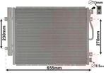 LUCHTCONDENSATOR VOOR KIA SORENTO I JC 2002-2006 976063E900, Ophalen of Verzenden, Nieuw