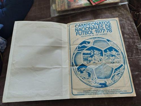 Ruiz Romero - Futbol Campeonato Nacional 1977/78 - Complete, Verzamelen, Stickers