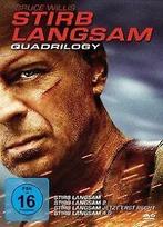 Stirb Langsam - Quadrilogy 1-4 (4 DVDs) von Len Wiseman  DVD, Cd's en Dvd's, Dvd's | Actie, Zo goed als nieuw, Verzenden