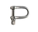 Talamex D-sluiting - oogbout RVS 5 mm, Ophalen of Verzenden, Nieuw