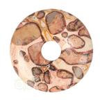 Kalkooliet - Leopardiet (oncoliet) Donut Nr 8 - Ø 4 cm, Verzenden, Nieuw