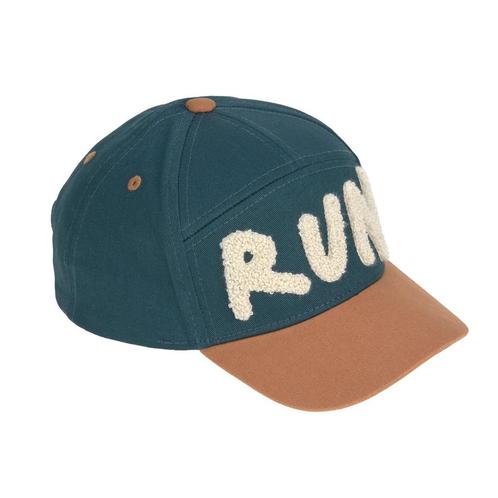 Lässig Kids Base Cap Run brown/blue, 1-2 jaar, maat 46-49, Kinderen en Baby's, Kinderkleding | Petten en Hoeden, Verzenden