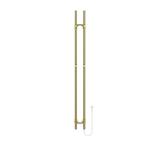 1500x168 - 120 Watt | Elektrische Dubbele Staafhanddoekradia, Hoog rendement (Hr), Radiator, Nieuw, Ophalen of Verzenden