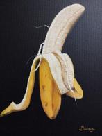Franco Bencivenga (1953) - Banana sbucciata, Antiek en Kunst, Kunst | Schilderijen | Klassiek
