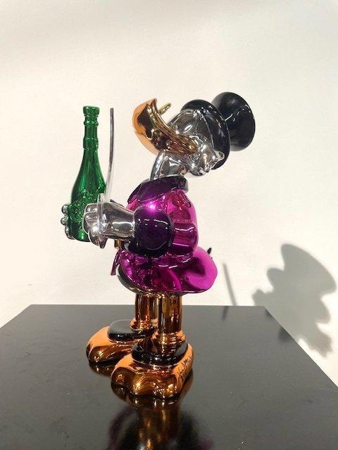 Van Apple - Pop The Champagne, Antiek en Kunst, Kunst | Schilderijen | Modern