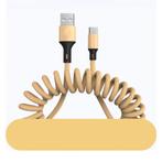 Gekrulde Oplaadkabel voor iPhone Lightning - 5A Spiraal Veer, Verzenden, Nieuw