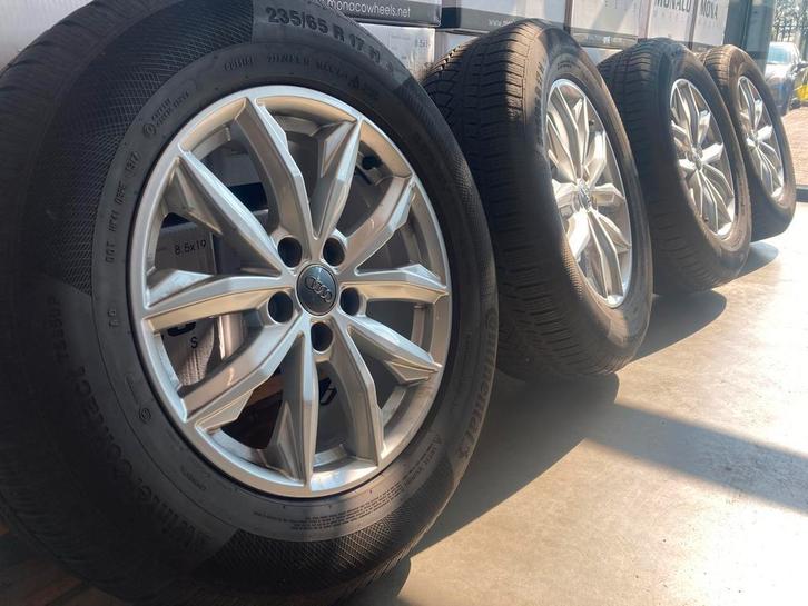 17 inch originele Audi Q5 winterset Velgen | Gebruikt | CO, Auto-onderdelen, Banden en Velgen, 17 inch, Winterbanden, 235 mm, Gebruikt