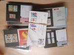 Nederland - Partij FDCs en postzegel mapjes, Gestempeld