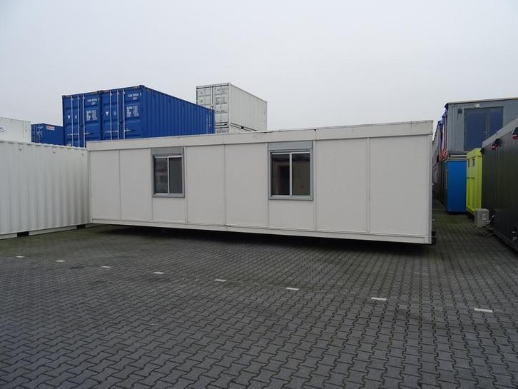 Kantoorunit 10x3 meter - op slede (opknapper!), Zakelijke goederen, Machines en Bouw | Keten en Containers