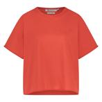 -50% Nukus  Nukus Ss24018361 haiti top coral  maat XS, Kleding | Dames, Blouses en Tunieken, Verzenden, Nieuw, Rood