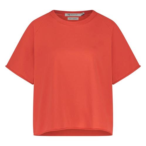 -50% Nukus  Nukus Ss24018361 haiti top coral  maat XS, Kleding | Dames, Blouses en Tunieken, Rood, Nieuw, Verzenden