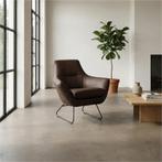 Leren fauteuil Fame, Huis en Inrichting, Fauteuils, Nieuw, Ophalen of Verzenden, 75 tot 100 cm, Industrieel, Modern