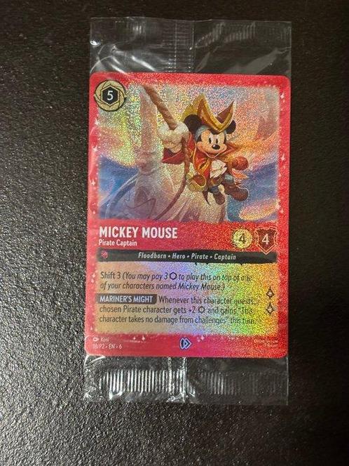 Ravensburger - 4 Card - Lorcana - PROMO FOIL CARD, Verzamelen, Overige Verzamelen