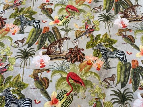 Botanische Safari: tussen veren, strepen en tropische, Antiek en Kunst, Antiek | Kleden en Textiel