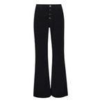 Liu Jo • zwarte fluwelen pantalon • 32, Kleding | Dames, Broeken en Pantalons, Verzenden, Liu Jo, Zwart, Nieuw