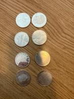 Nederland. 50 Gulden 1982/1998 Set van 8 zilveren