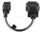 Jaltest Volvo 8 Pins OBD1 - 16 Pins OBD2 Verloopkabel Bedrij, Verzenden, Nieuw