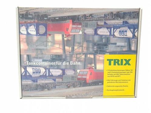 Trix N - 15289 - Modeltrein goederenwagon (10) - 10x, Hobby en Vrije tijd, Modeltreinen | N-Spoor