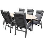 Kota Salvador dining tuinset ovaal verstelbaar 220x115xH75, Tuin en Terras, Tuinsets en Loungesets, Ophalen of Verzenden, Nieuw