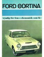 1964 FORD CONSUL CORTINA BROCHURE ZWEEDS, Nieuw, Ford, Author