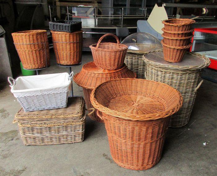 Diverse presentatiemanden, broodmanden, rietenmanden, Zakelijke goederen, Kantoor en Winkelinrichting | Winkel en Inventaris