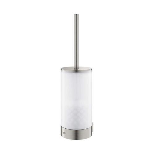Toiletborstel Grohe Selection Glas met Wandhouder Supersteel, Doe-het-zelf en Verbouw, Sanitair, Bad, Nieuw, Ophalen of Verzenden