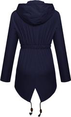 Stijlvolle Dames Regenjas - Ademend & Verstelbaar, Kleding | Heren, Jassen | Zomer, Verzenden, Nieuw, Blauw, Merkloos