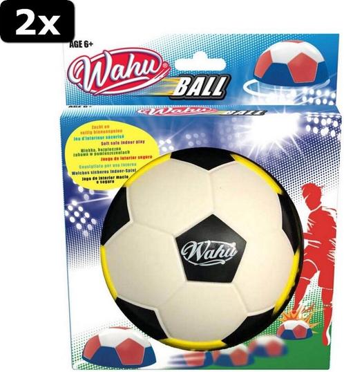 Wahu Ball - Zwart-Geel - De bal voor binnenshuis!, Kinderen en Baby's, Speelgoed | Buiten | Los speelgoed, Ophalen of Verzenden