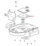 Thetford C260 Filter Cassette Toilet (per st), Caravans en Kamperen, Ophalen of Verzenden, Nieuw