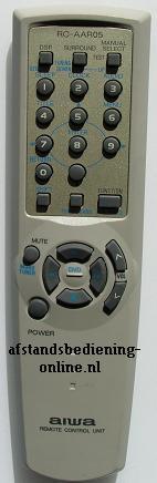 Afstandsbediening Aiwa rc-aar05, Ophalen of Verzenden, Nieuw, Origineel
