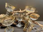 Antica cristalleria italiana - Beker op een voet (6) - Glas, Nieuw