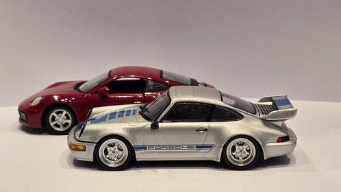 Spark, Porsche 1:43 - Modelauto (2) - Porsche 911 Carrera RS, Hobby en Vrije tijd, Modelauto's | 1:5 tot 1:12