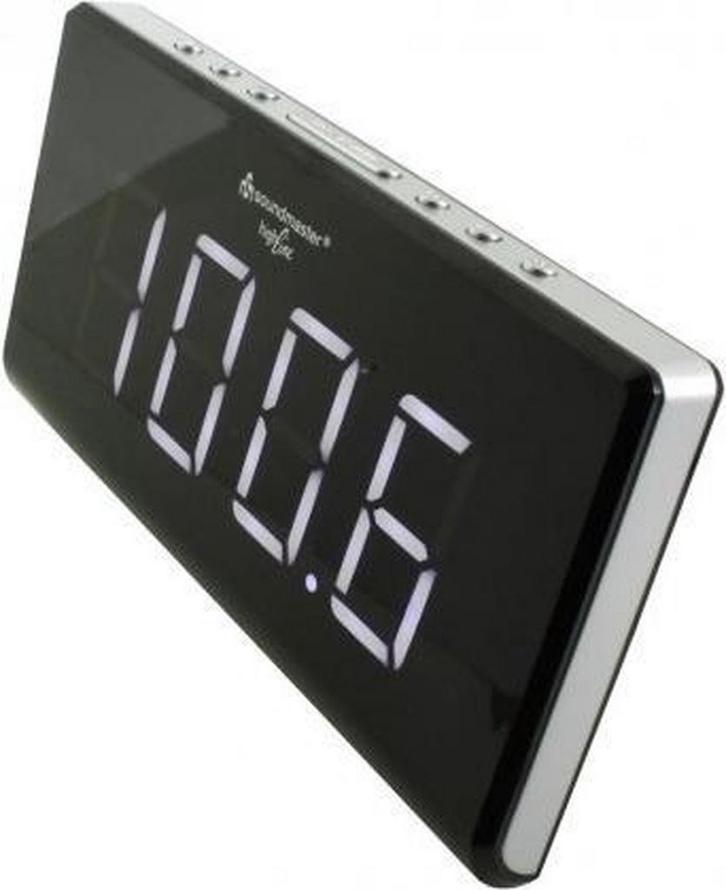 Soundmaster UR8400 Jumbo LED wekkerradio met dimbaar display, Witgoed en Apparatuur, Wekkers, Nieuw, Verzenden
