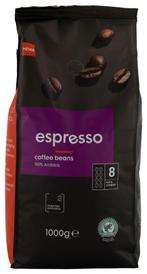 HEMA Koffiebonen espresso - 1000 gram, Diversen, Levensmiddelen, Verzenden