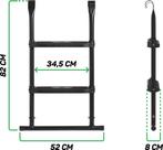 Salta - Trampoline Ladder - M - 82 cm - 2 treden, Ophalen of Verzenden, Zo goed als nieuw