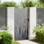 vidaXL Tuinpoort met slot Zwart 105 x 200 cm Poedergecoat, Tuin en Terras, Tuinpoorten, Verzenden, Nieuw