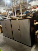 Roldeurkast 140x120x47 Gispen - Incl Levering, Huis en Inrichting, Gebruikt, 100 tot 150 cm, Verzenden, 100 tot 150 cm