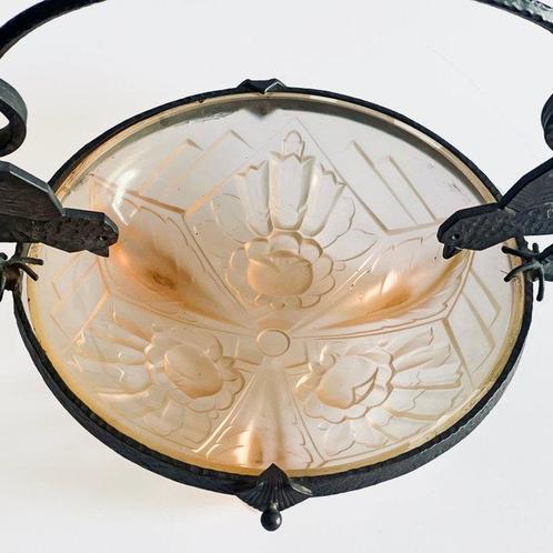 Muller Frères - Tafelmiddenstuk - Gietijzer, Antiek en Kunst, Antiek | Glas en Kristal