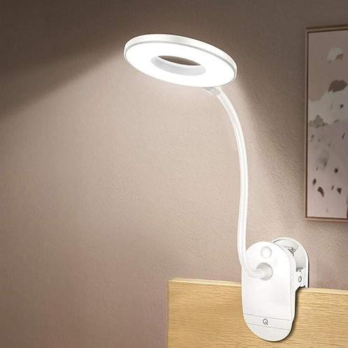 Leeslamp - Draadloos - Clip on – 3 Lichtstanden – Flexibele, Huis en Inrichting, Lampen | Overige, Nieuw, Verzenden