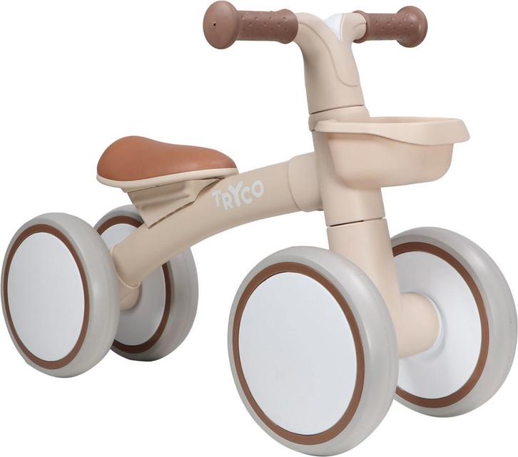 Tryco Luna Beige Loopfiets, Kinderen en Baby's, Speelgoed | Buiten | Voertuigen en Loopfietsen, Nieuw, Verzenden