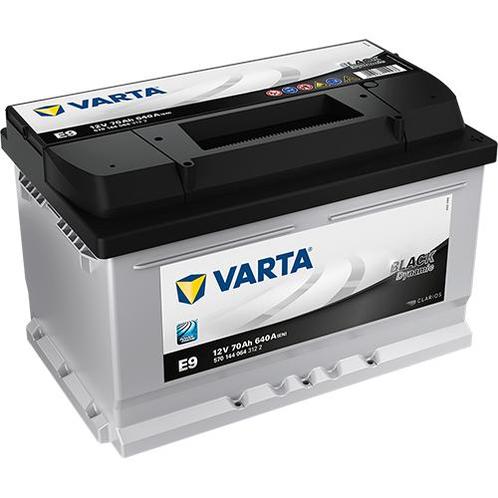 Varta Black Dynamic E9 accu | 570 144 064 | 12V 70Ah, Auto-onderdelen, Accu's en Toebehoren, Ophalen of Verzenden