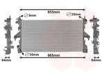 RADIATOR VOOR FIAT DUCATO 2006-2014 1617244180, Ophalen of Verzenden, Nieuw