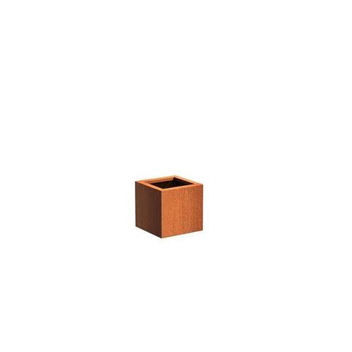 Plantenbak Cortenstaal 40x40x40 cm, Tuin en Terras, Bloembakken en Plantenbakken, Nieuw, Verzenden