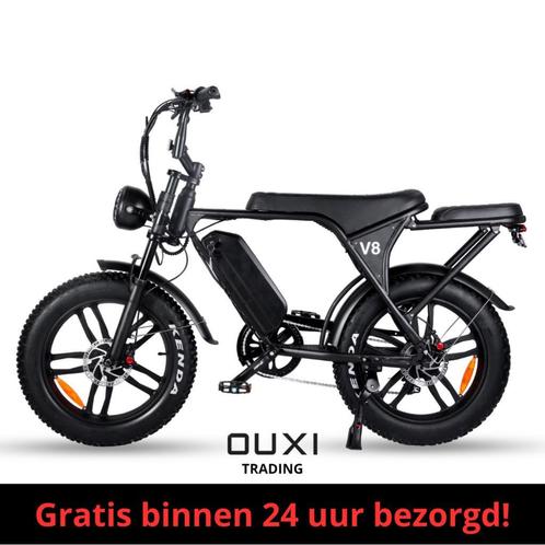 fatbike - ouxi v8 fatbike - ouxi h9 - ouxi v8 max, Fietsen en Brommers, Elektrische fietsen, 59 cm of meer, 50 km per accu of meer