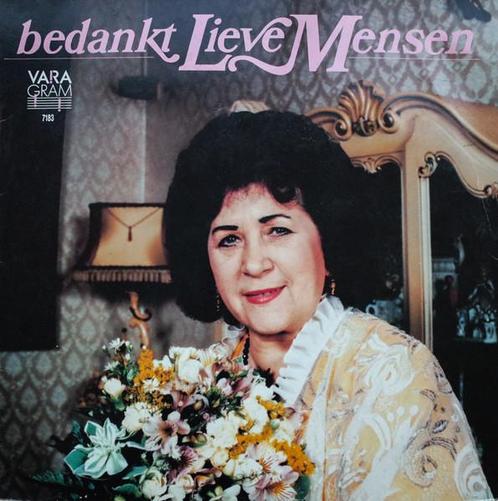 LP gebruikt - Zangeres Zonder Naam - Bedankt Lieve Mensen, Cd's en Dvd's, Vinyl | Pop, Zo goed als nieuw, Verzenden