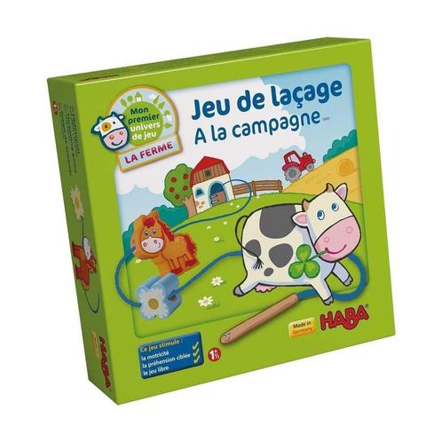 HABA Rijgspel Op de boerderij - 1,5 van €27,99 voor €19,59, Kinderen en Baby's, Speelgoed | Overig, Ophalen of Verzenden