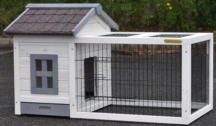 Konijnenhok kopen? Bij GrootPlezier.nl koopt u kwaliteit!, Dieren en Toebehoren, Knaagdieren en Konijnen | Hokken en Kooien, Hok