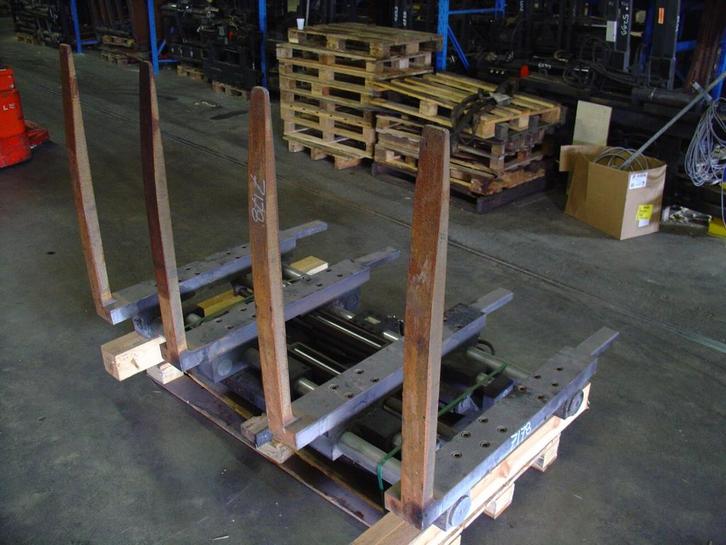 Meyer Vorkenversteller Dubbel, Zakelijke goederen, Machines en Bouw | Heftrucks en Intern transport, Verzenden