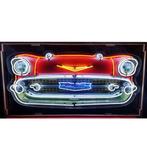 1957 Chevrolet Bel-Air Autoneus Neon XL 152 x 65 cm, Auto's, Gebruikt