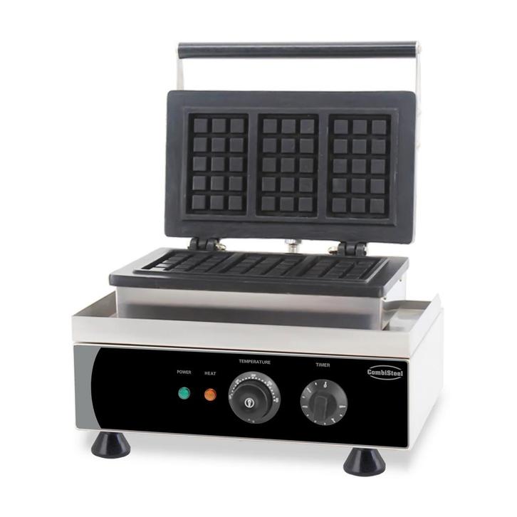 Combisteel Wafelijzer | Brusselse Wafel | 1.75kw | 380x350x4, Zakelijke goederen, Horeca | Keukenapparatuur, Nieuw in verpakking